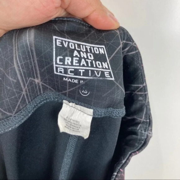 Evolution and Creation Printed Leggings Sz XS - Picture 8 of 8